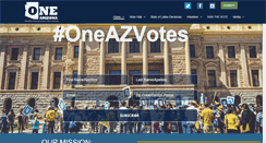 Desktop Screenshot of onearizona.org